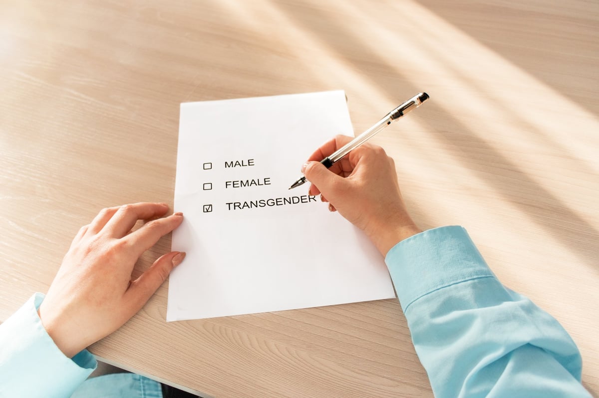 Gender choice and identity legal documents